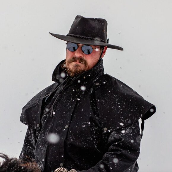 Outback Grizzly Oilskin Hat - Brown - Picture 2 of 6